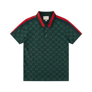 GUCCI   2025夏季新款短袖POLO衫