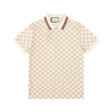 GUCCI   2025夏季新款短袖POLO衫