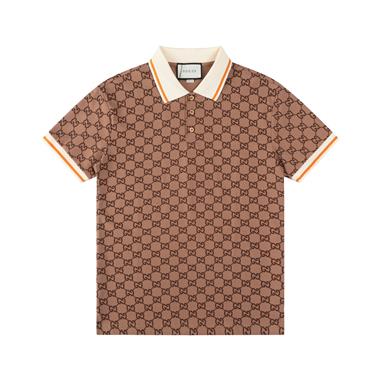 GUCCI   2025夏季新款短袖POLO衫