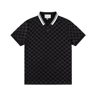 GUCCI   2025夏季新款短袖POLO衫