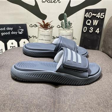 Adidas ALPHABOUNCE SLIDE 2.0緩震運動休閑拖鞋
