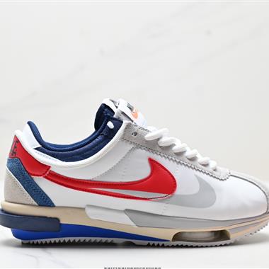 Nike Air Zoom Cortez SP OG Royal Fuchsia 華夫4.0系列解構厚底休閑運動慢跑鞋