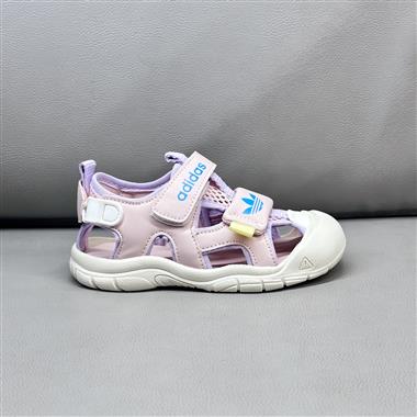 Adidas 魔術貼溯溪軟底兒童沙灘涼鞋