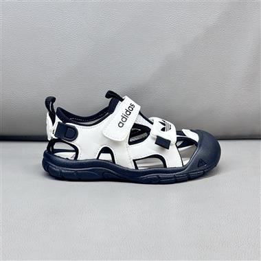 Adidas 魔術貼溯溪軟底兒童沙灘涼鞋