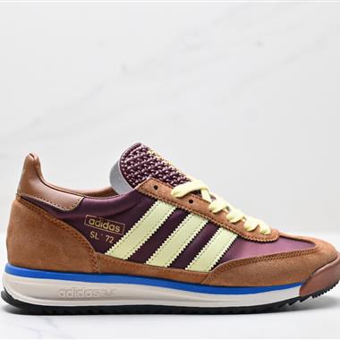 Adidas SL 72 RS 三葉草復古休閑跑步鞋