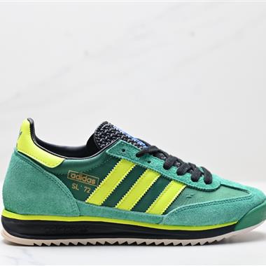 Adidas SL 72 RS 三葉草復古休閑跑步鞋休閑運動鞋