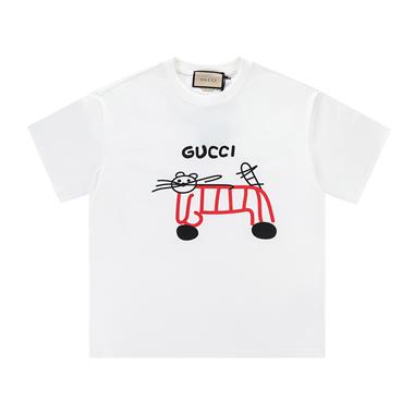 GUCCI   2025夏季新款短袖T恤