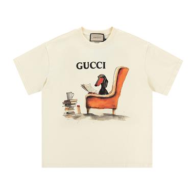 GUCCI   2025夏季新款短袖T恤