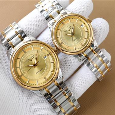 LONGINES   2025新款時尚休閒手錶   尺寸：男40MM 女30MM
