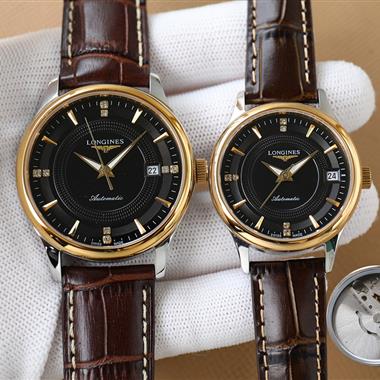 LONGINES   2025新款時尚休閒手錶   尺寸：男40MM 女30MM