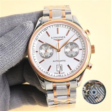 LONGINES  2025新款時尚休閒手錶   尺寸：42MM