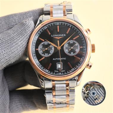 LONGINES  2025新款時尚休閒手錶   尺寸：42MM