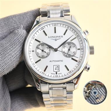 LONGINES  2025新款時尚休閒手錶   尺寸：42MM