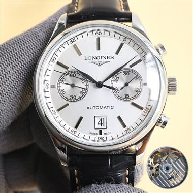 LONGINES  2025新款時尚休閒手錶   尺寸：42MM