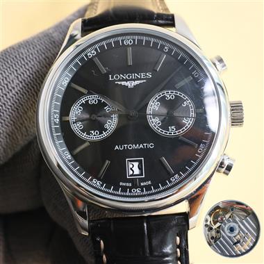 LONGINES  2025新款時尚休閒手錶   尺寸：42MM