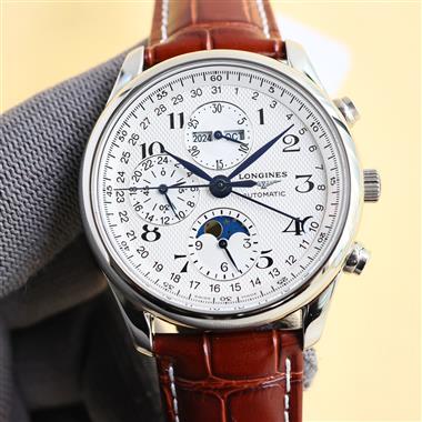 LONGINES  2025新款時尚休閒手錶   尺寸：40MM