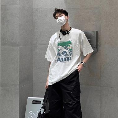 PUMA   2025夏季新款短袖T恤