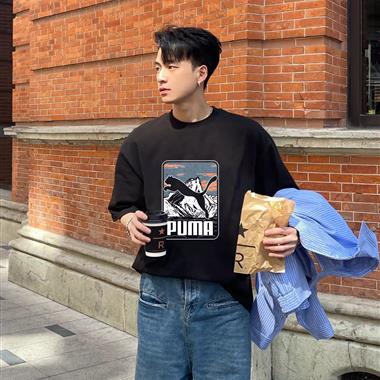 PUMA   2025夏季新款短袖T恤