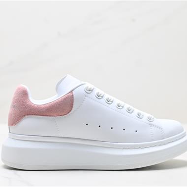 Alexander McQueen Sole Leather Sneakers低幫時裝厚底休閑運動鞋