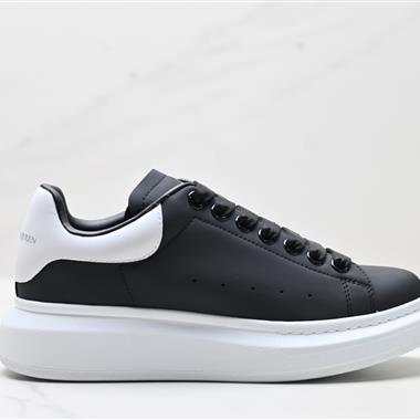Alexander McQueen Sole Leather Sneakers低幫時裝厚底休閑運動鞋