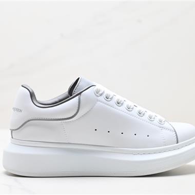 Alexander McQueen Sole Leather Sneakers低幫時裝厚底休閑運動鞋