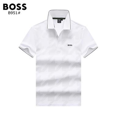 BOSS   2025夏季新款短袖POLO衫