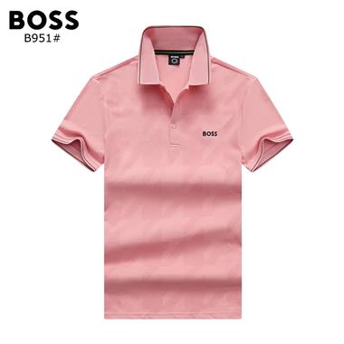BOSS   2025夏季新款短袖POLO衫