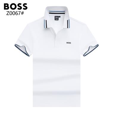 BOSS   2025夏季新款短袖POLO衫