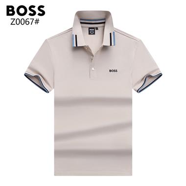 BOSS   2025夏季新款短袖POLO衫