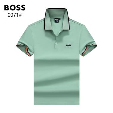 BOSS   2025夏季新款短袖POLO衫