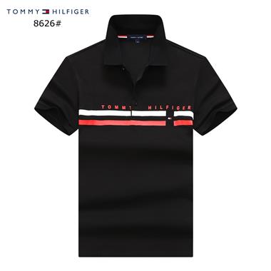 TOMMY   2025夏季新款短袖POLO衫