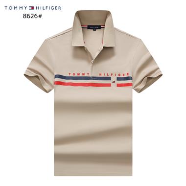 TOMMY   2025夏季新款短袖POLO衫