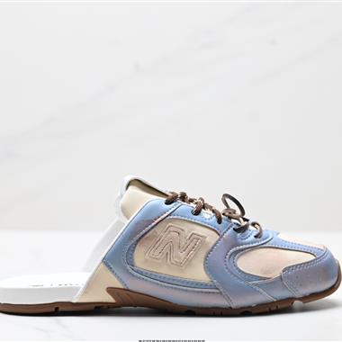 MiuMiu x New Balance 530 SL系列低幫經典復古休閑夏季半拖