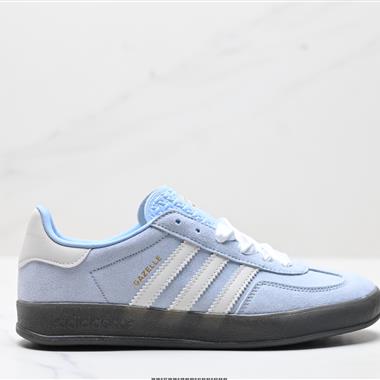 Adidas Originals Gazelle Indoor 三葉草休閑防滑耐磨低幫板鞋