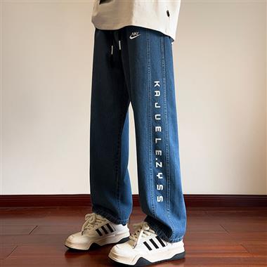 NIKE  2025夏季新款休閒牛仔褲