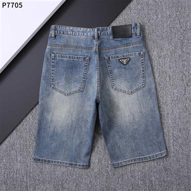 PRADA   2025夏季新款休閒牛仔短褲