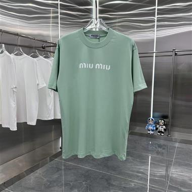 MIUMIU   2025夏季新款短袖T恤