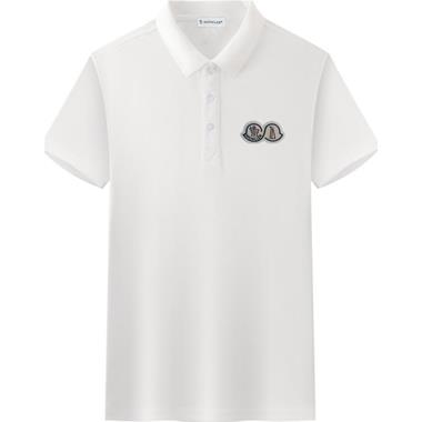 MONCLER   2025夏季新款短袖POLO衫 尺寸偏大 