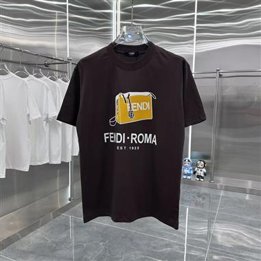 FENDI   2025夏季新款短袖T恤