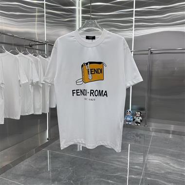FENDI   2025夏季新款短袖T恤