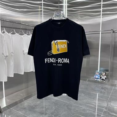 FENDI   2025夏季新款短袖T恤