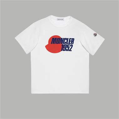 MONCLER   2025夏季新款短袖T恤  尺寸偏大 