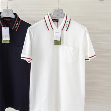 GUCCI   2025夏季新款短袖POLO衫