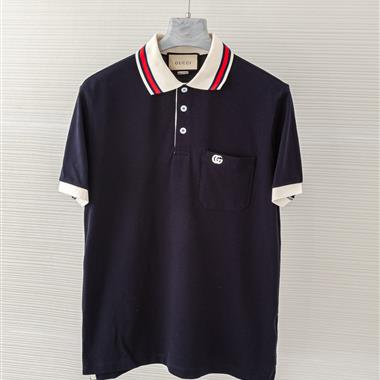 GUCCI   2025夏季新款短袖POLO衫