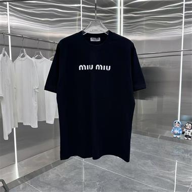 MIUMIU   2025夏季新款短袖T恤