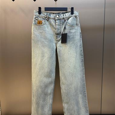 LouisVuitton  2025夏季新款休閒牛仔褲