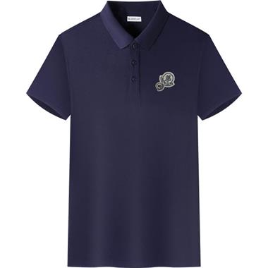 MONCLER   2025夏季新款短袖POLO衫 尺寸偏大 