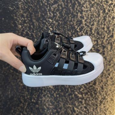 Adidas 貝殼頭涼鞋包頭防撞涼鞋