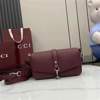 GUCCI   2025新款女生時尚包包 尺寸：23.5*12.5*6.5CM