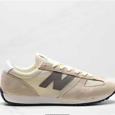 New Balance NB 471系列 織物牛剖層革 復古時尚 防滑耐磨低幫 生活休閑鞋